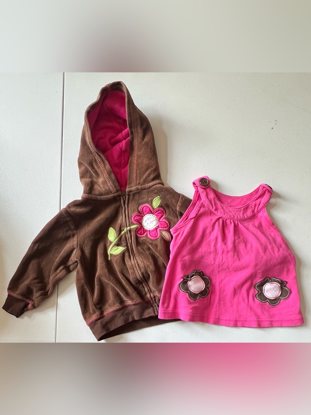 Carter’s Jacket & Tank Top Tunic Set - Youth Size 12 Months